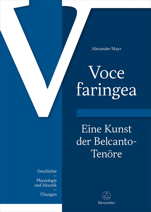 Buchcover — Voce faringea. Eine Kunst der Belcanto-Tenöre